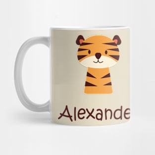 Alexander sticker Mug